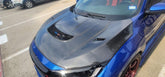 Honda Civic Type-R FK8 2017 2018 2019 2020 2021 with Aftermarket Parts - VRS Style Hood Carbon Fiber / FRP from EPR USA